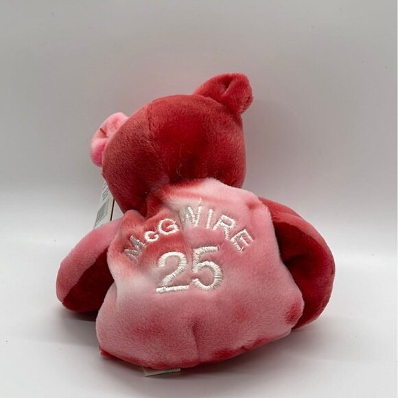 Salvino MLB Bammers 1999 Opening Day Mark Mcgwire Plush Teddy Bear (pre-owned) - Picture 3 of 3